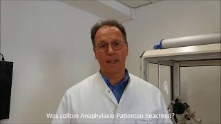 Anaphylaxie Was macht den allergischen Schock so gefährlich [upl. by Adnauqahs]