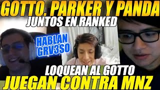 😲MATTHEW PARKER y PANDA juntos en RANKED😲loquean al GOTTO contra MNZ quotHABLAN GRV3S0quot [upl. by Anelac429]