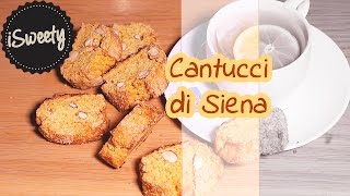 Cantucci di Siena alle Mandorle Fatti in Casa Ricetta Semplice [upl. by Kerk]