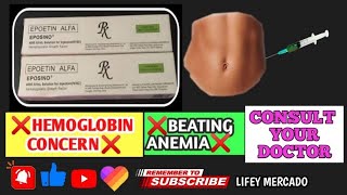 VLOG 37 PAANO MAG INJECT NG EPOSINO  EPOETIN ALFA  IMPORTANTE BA ITO  BEATING ANEMIA [upl. by Ahsinra203]