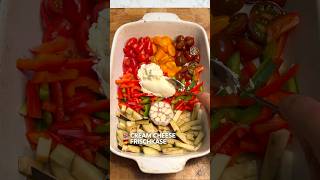 Creamy Baked Veggie Pasta Recipe  Easy Delicious amp Vegan Shorts [upl. by Hazard353]