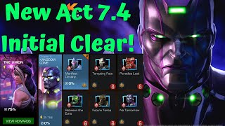 Act 74 Initial Clear Superior Kang Boss Lets Goooo  Marvel Contest of Champions [upl. by Lindell]