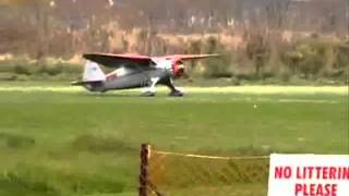 Stinson Reliant SR10  Maiden Flight [upl. by Irehs763]