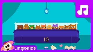 Ten in the Bed 🐻🌛 Nursery Rhymes amp Songs for Kids  Lingokids [upl. by Ikila]