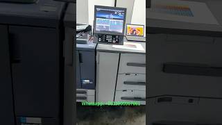 Refurbished Production Printer Konica Minolta Accurio Press C2070 Printing Test before Shipment [upl. by Nikki]