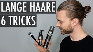 LANGE HAARE STYLEN ● 6 TRICKS für lange HAARE  DANIEL KORTE [upl. by Marola]