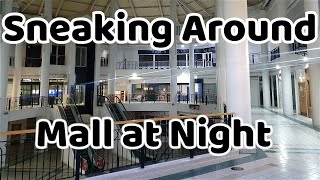 Exploring Shopping Center at Night  Urbex Scotland [upl. by Aitnecserc259]