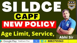 CRPF LDCE Eligibility Criteria  TotalExam Defence Exam [upl. by Misa]