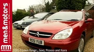 2001 Citroen Range  Saxo Picasso and Xsara [upl. by Rabbi459]