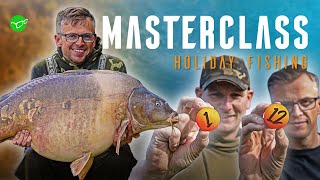 Holiday Fishing Masterclass Good vs Bad Draw  Neil Spooner amp Rob Burgess at Gigantica Road Lake [upl. by Wilfrid]