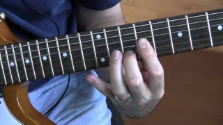 Part 16 Ultraviolet U2 Guitar Tutorial  Lesson  Verse Zoo TV Version [upl. by Ree]