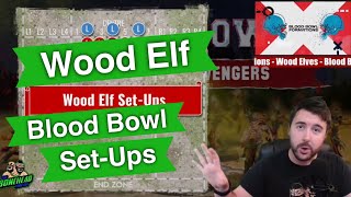 Wood Elf Team SetUp Formations for Blood Bowl  Blood Bowl 2020 Bonehead Podcast [upl. by Simona410]