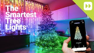 Twinkly App Controlled Smart Christmas Lights  Best Holiday Lights Around [upl. by Metzger]