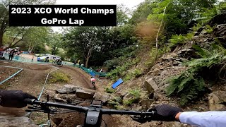 2023 UCI MTB XCO World Championships  Glentress Forest Scotland  GoPro Lap [upl. by Eahs]