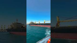 merchant navy मे खतरा  ❌☠️😱🚢 msc ship viralvideo trendingdangerous explore russia shorts [upl. by Relyuc290]