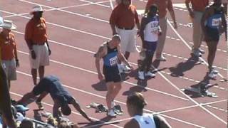 Texas Relays 2009  100m 1026 seconds 16w [upl. by Nyrhtak]