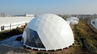 Geodesic Dome Tent amp Dome Tent Camping amp Dome Structure Design [upl. by Roux]