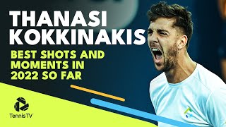 Thanasi Kokkinakis Best Shots And Moments In 2022 Comeback Season So Far [upl. by Felipe628]