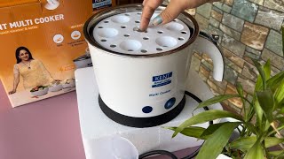 Multi cooker unboxing  kaise use kre Kent Multi cooker  current to nhi Lagta😲 [upl. by Leahcam171]