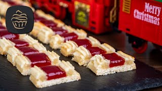 Eisenbahner Kekse  Fruchtige Weihnachtsplätzchen selber machen  Rezept für den Advent [upl. by Jeremy]