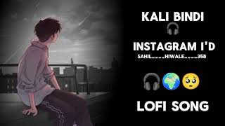 Kali bindi lofi song  no lyrics [upl. by Hna]