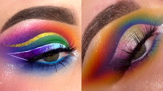 4 Rainbow Makeup Tutorials Compilation [upl. by Finkelstein262]