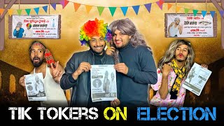 Tiktokers On Election  Bangla Funny Video  Omor On Fire  Its Omor [upl. by Allana]