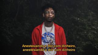 21 Savage  Numb Legendado [upl. by Lejna]