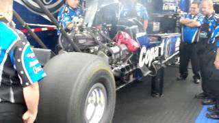 TOP FUEL DRAGSTER CRACKING THE THROTTLEVERY CLOSE [upl. by Nosyerg17]