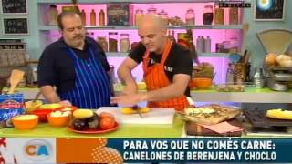 Canelones de berenjena y choclo Parte 1 [upl. by Padget816]