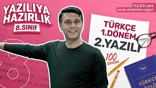 KİM 100 İSTER 8Sınıf Türkçe 1Dönem 2Yazılıya Hazırlık  20232024 Sınav Konuları Full Tekrar [upl. by Padgett988]