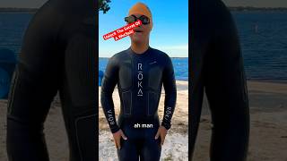 UNLOCK THE SECRET OF A WETSUIT Wetsuit openwaterswim fitness [upl. by Anirav411]