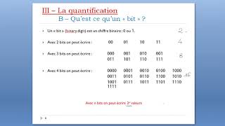 TS Cours Numérisation dun signal [upl. by Dnaltiak]