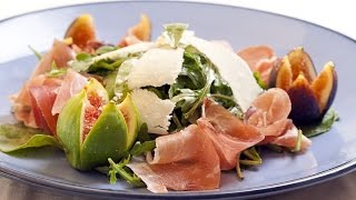 How to Make a Fig Arugula and Prosciutto Salad [upl. by Shultz]