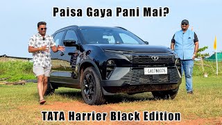 30 Lakh Ki Tata Harrier Black Edition Ownership Review  Pros Cons amp Features [upl. by Oiralednac]