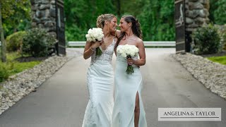 Angelina amp Taylor Wedding Highlight Film  Stonehurst at Hampton Valley  8102024 [upl. by Inkster]