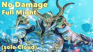 Odin No Damage Full Might Solo Cloud FF7 Rebirth [upl. by Annavoig]