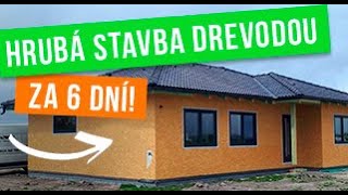 DREVODOM  proces VÝSTAVBY firma BFstavby [upl. by Akiria]