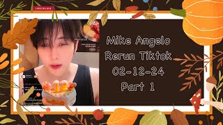 👼Mike Angelo👼 Rerun Tiktok 021224 Part1 [upl. by Llehsram]