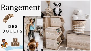 ESPACE RANGEMENT DES JOUETS  DAILY VLOG [upl. by Anilok]