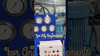 Hydraulic Test Bench For All valves and CylindersHydraulic HKinhindi [upl. by Amaris]