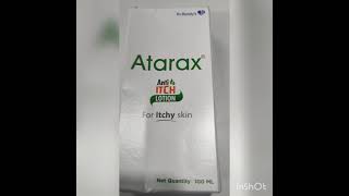 ATARAX Anti itch lotion  BY DrReddys [upl. by Clayborne836]