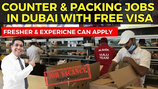 Counter And Packing Jobs In Dubai 2024 [upl. by Nylra]