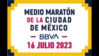 Medio Maratón de la CDMX 2023  4k [upl. by Rab474]