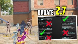 BGMI Update 27 Best Sensitivity Code  Settings To IMPROVE your Aim✅❌ [upl. by Issy]