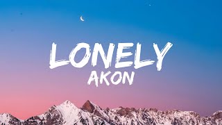 Akon  Lonely  Lyrics  Remix  Vibe Cloud LoFi [upl. by Ecirual]