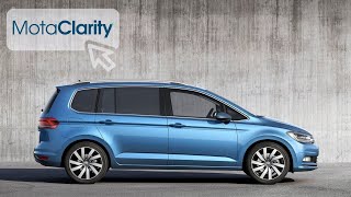 New Volkswagen Touran Review  MotaClarity [upl. by Trixie441]