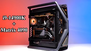 ROG GR701 x i914900K  Hacker Matrix 4090 [upl. by Ophelie]