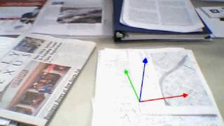 Markerless Camera Tracking and quotHandyquot AR User Interface UCSB [upl. by Naegem]