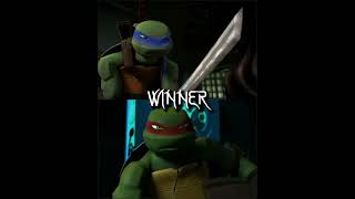 Leonardo vs Raphael from pt1 to pt4 [upl. by Mixie831]